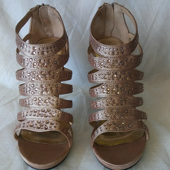 New Women's Open Toe Dress Shoes - Picture 3 of 7